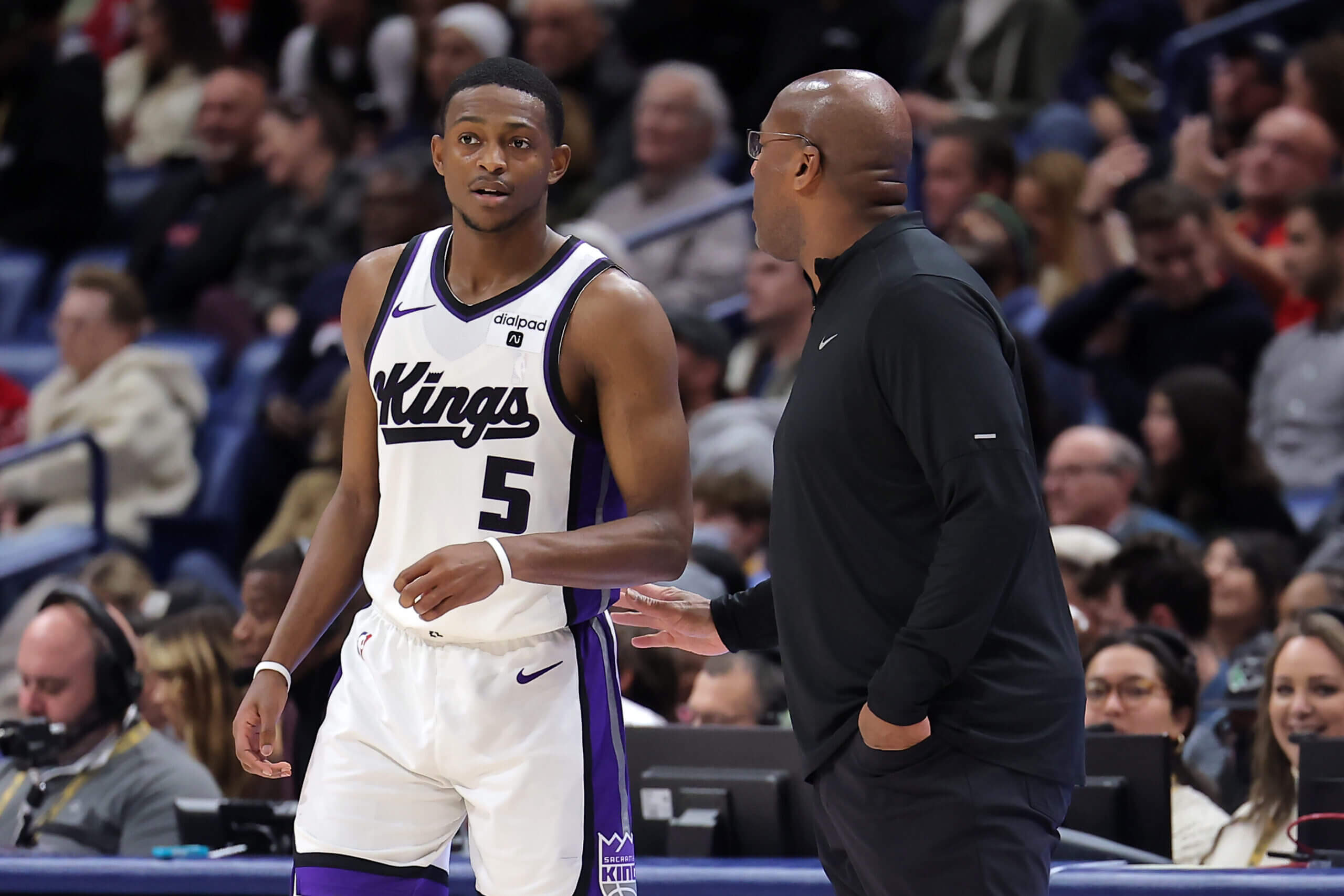 (Photo of De'Aaron Fox and Mike Brown: Jonathan Bachman / Getty Images)