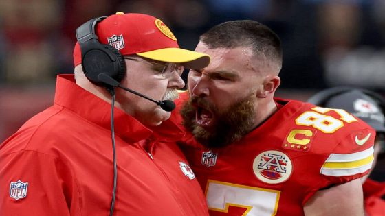 Jason Kelce tells Travis Kelce he ‘crossed the line’ during Super Bowl exchange with Andy Reid