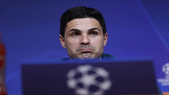 Mikel Arteta tells Arsenal to ‘throw away’ Aston Villa loss ahead of Bayern Munich second leg