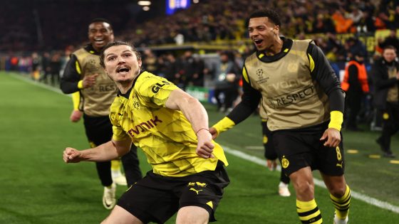 Borussia Dortmund seal Champions League semi-final spot with win over Atletico Madrid