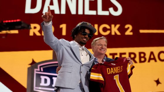 Commanders rookie Jayden Daniels ‘can’t wait to get to work’ with his new team