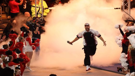 Jason and Travis Kelce bring ‘New Heights’ to Cincinnati, featuring Joe Burrow, Skyline Chili — and a mechanical bull