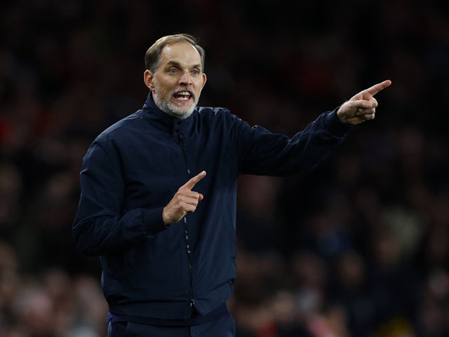 Bayern Munich coach Thomas Tuchel on April 9, 2024