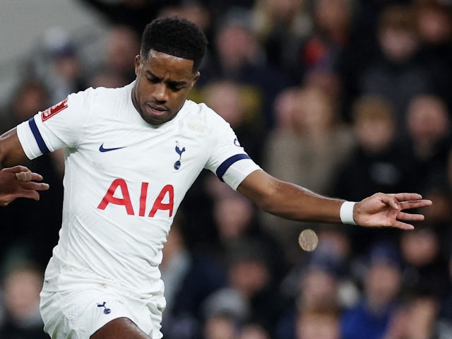 Tottenham Hotspur's Ryan Sessegnon on January 5, 2024