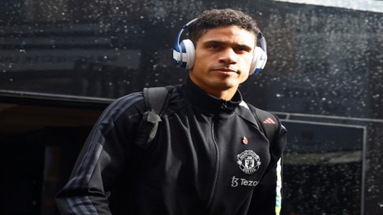 Raphael Varane announces Manchester United exit