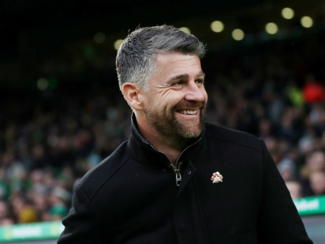Motherwell boss Steve Robinson pictured in November 2019