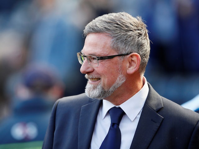 Craig Levein in charge of Hearts on April 13, 2019