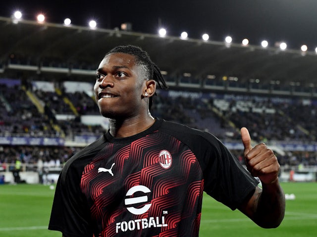 AC Milan forward Rafael Leao on March 30, 2024