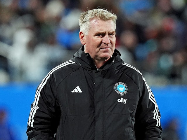 Charlotte FC head coach Dean Smith looks on on February 25, 2024