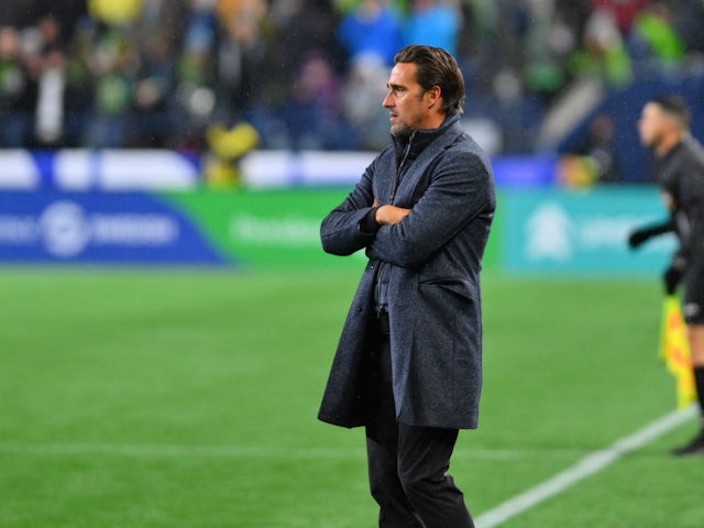 Austin FC head coach Josh Wolff looks on on March 3, 2024