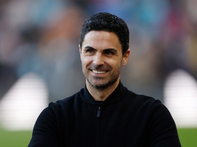 Arsenal boss Mikel Arteta pictured on April 20, 2024