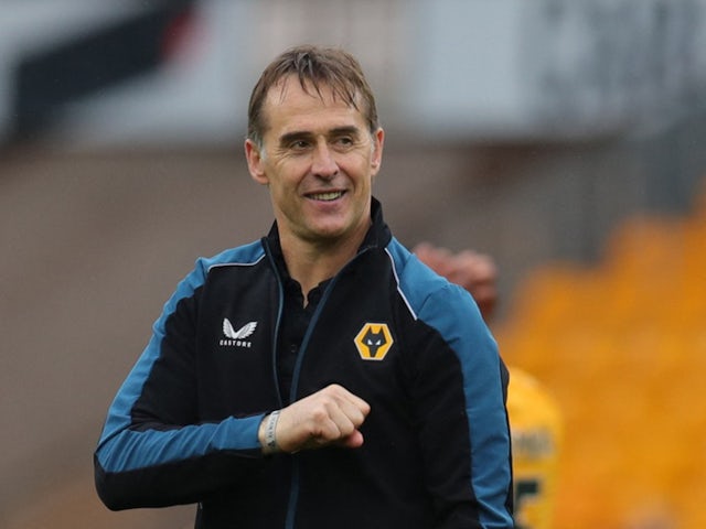 Wolverhampton Wanderers head coach Julen Lopetegui on May 6, 2023.