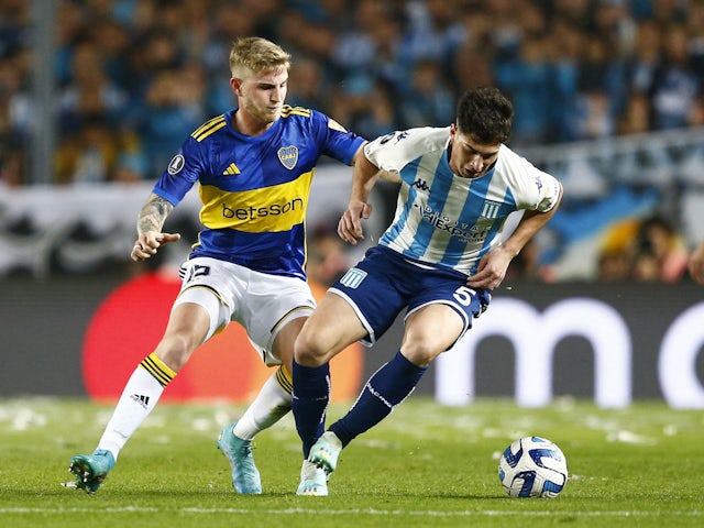 Juan Ignacio Nardoni of Racing Club at the 2023 Copa Libertadores