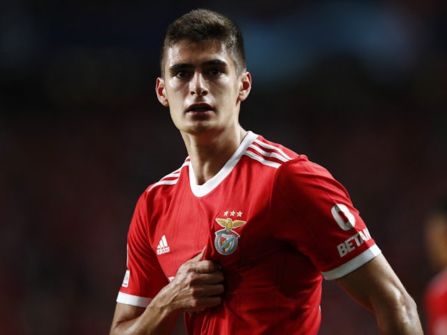 Benfica's Antonio Silva pictured on October 25, 2022