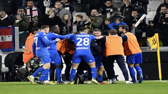 Empoli pull off Serie A great escape as Frosinone relegated