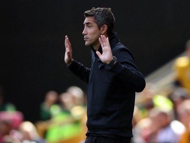 Wolverhampton Wanderers boss Bruno Lage on September 17, 2022