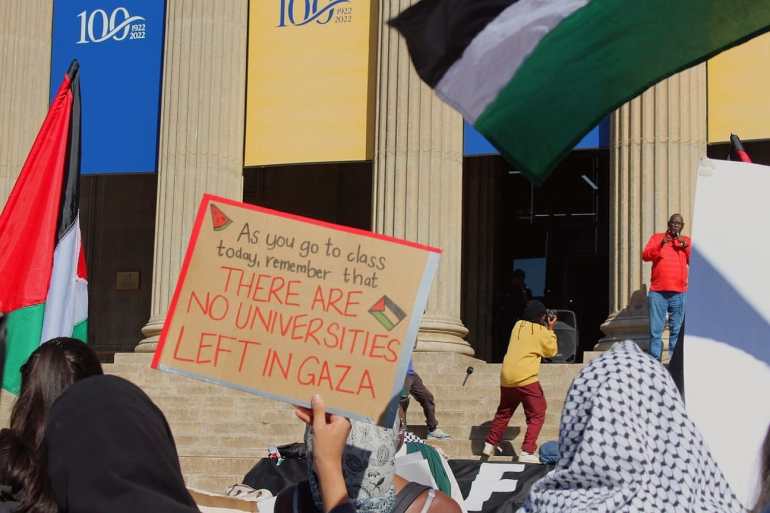 Wits University protest [Courtesy of Zahra Carrim]