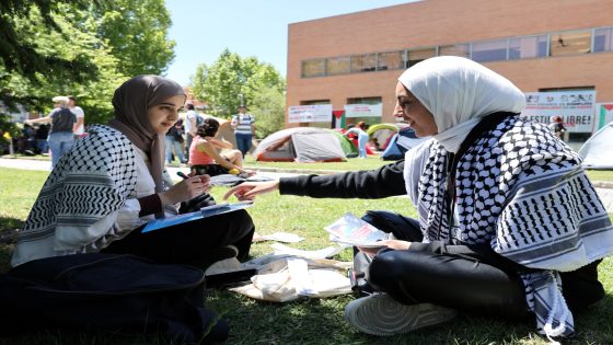 Support from lecturers and no arrests as Spanish students rally for Gaza | News