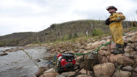 Rainfall set to help crews battling wildfire near Canada’s Fort McMurray | Environment News