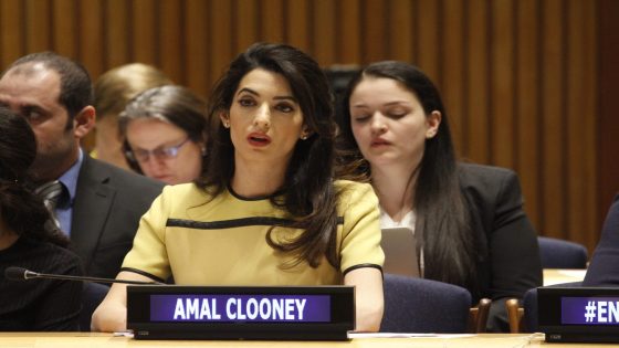 Lebanese human rights lawyer Amal Clooney among experts who advised ICC on arrest warrants