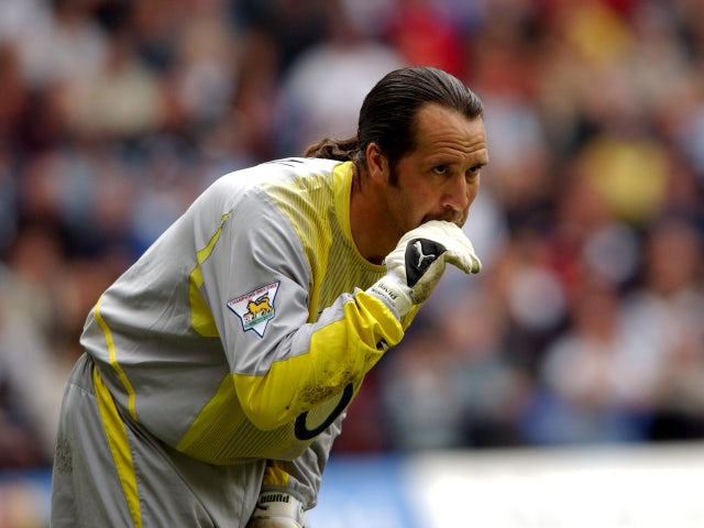 David Seaman pictured for Arsenal in 2003