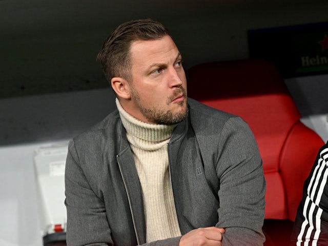 FC Copenhagen coach Jacob Neestrup on November 29, 2023