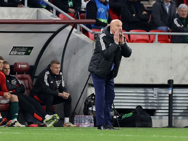 Hungary coach Marco Rossi on March 22, 2024
