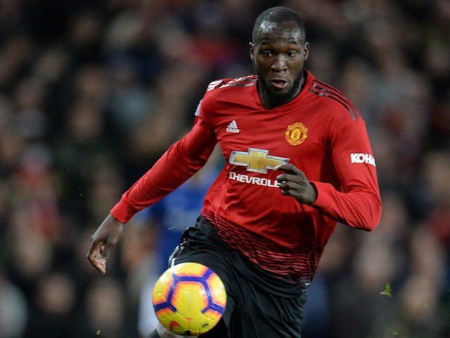 Romelu Lukaku in action for Manchester United on October 28, 2018