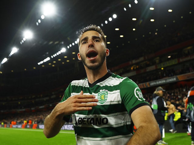 Sporting Lisbon defender Goncalo Inacio on March 16, 2023 