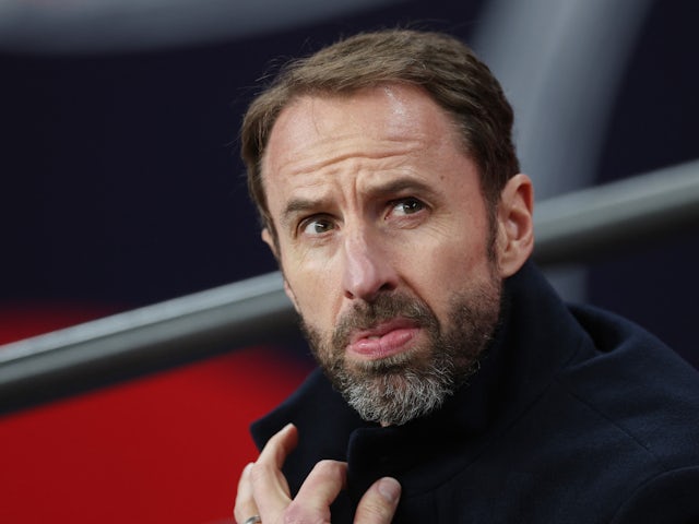England manager Gareth Southgate before the match on November 17, 2023