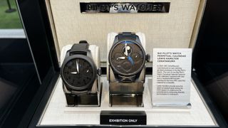 A watch designed by IWC and Mercedes F1