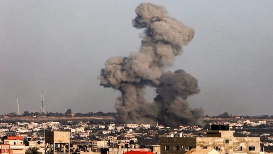 Israel hits Gaza from land, sea and air as Hamas halts talks