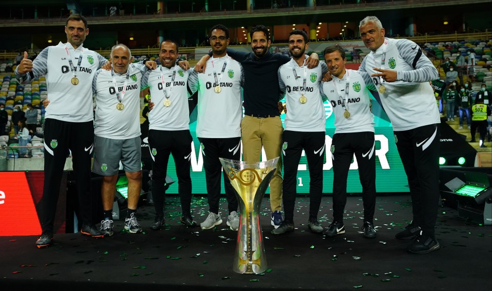 Amorim has won two Portuguese league titles at Sporting