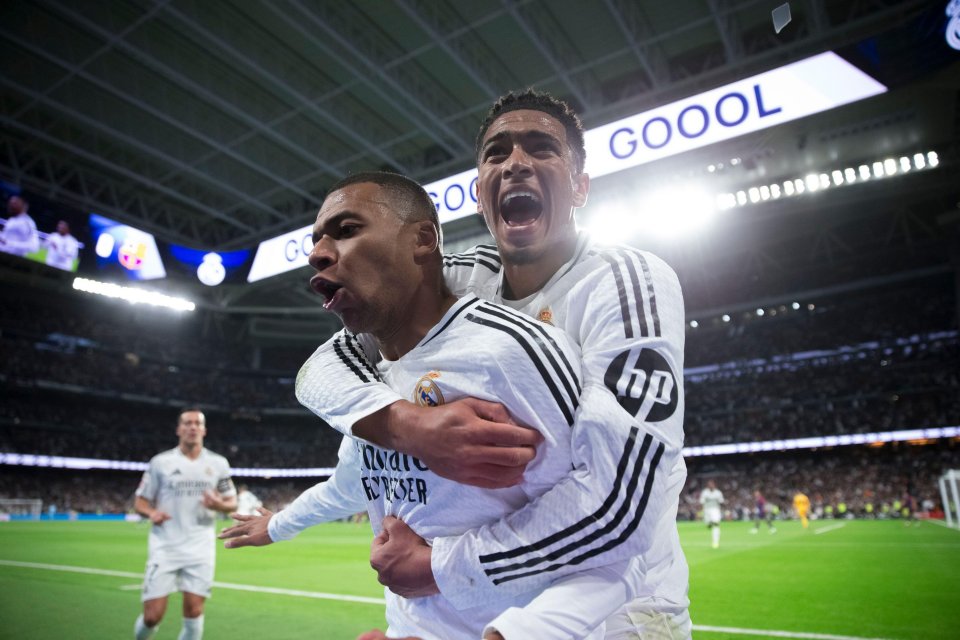 Jude Bellingham and Kylian Mbappe finished in the top 10