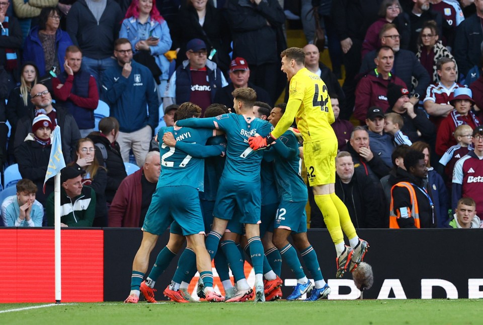 His last-gasp equaliser sent the away side wild