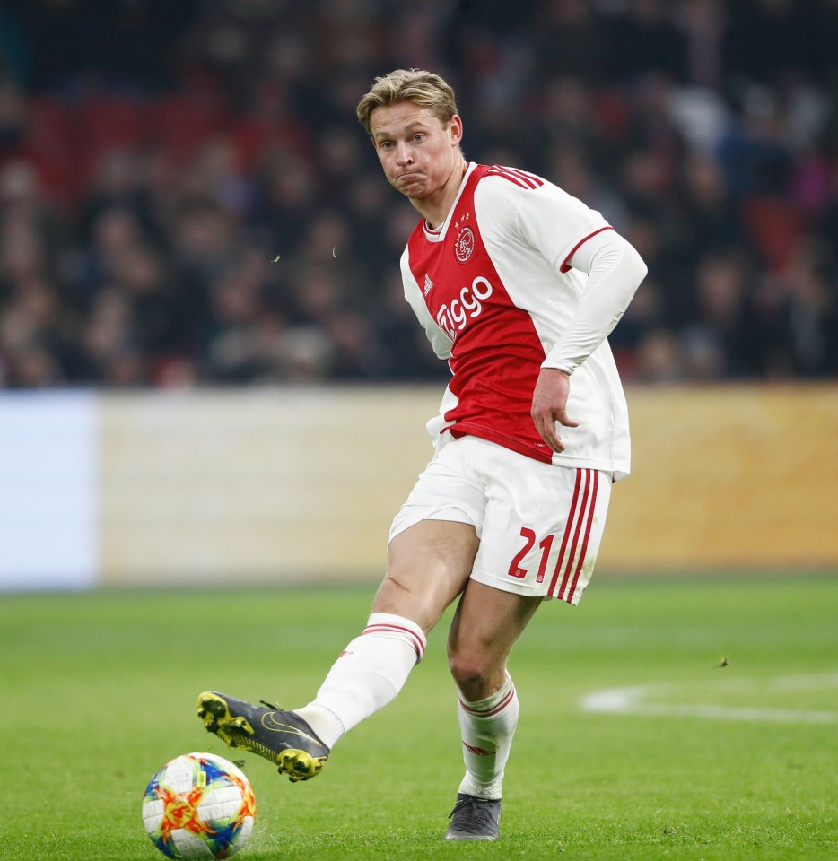 Frenkie de Jong opitimized that Ajax team - playing with plenty of swagger