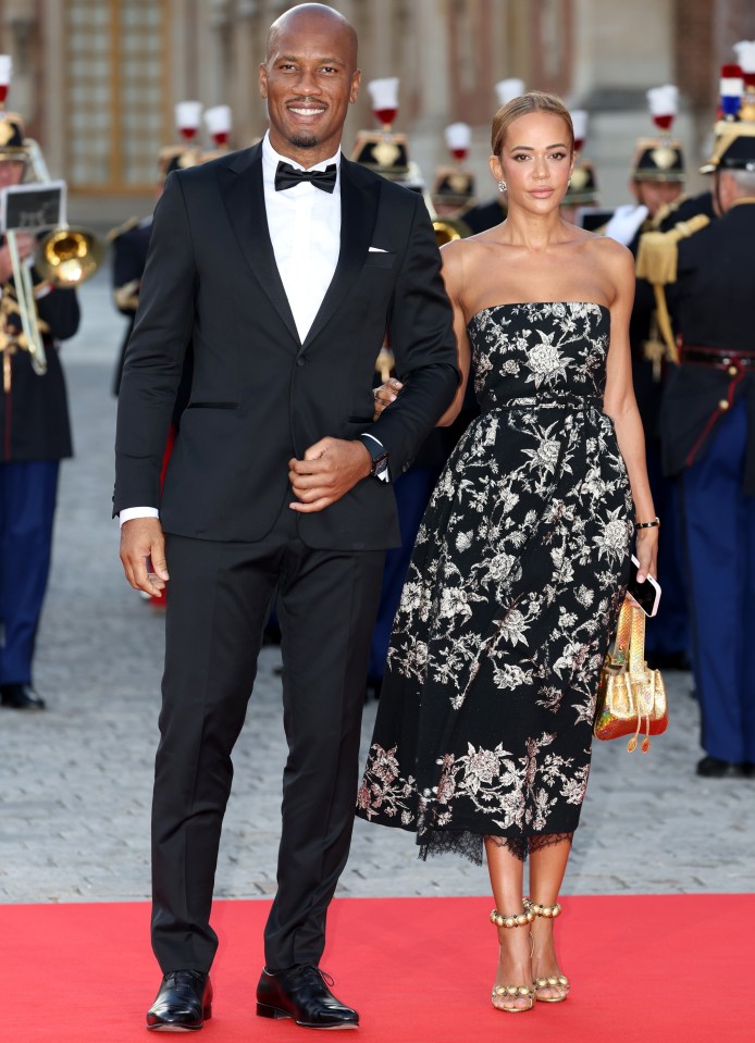 Drogba and Gabrielle are often seen together at events