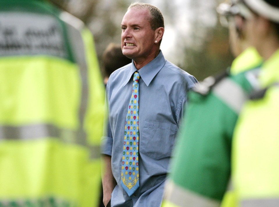 Paul Gascoigne had a short stint as manager at Rockingham Road