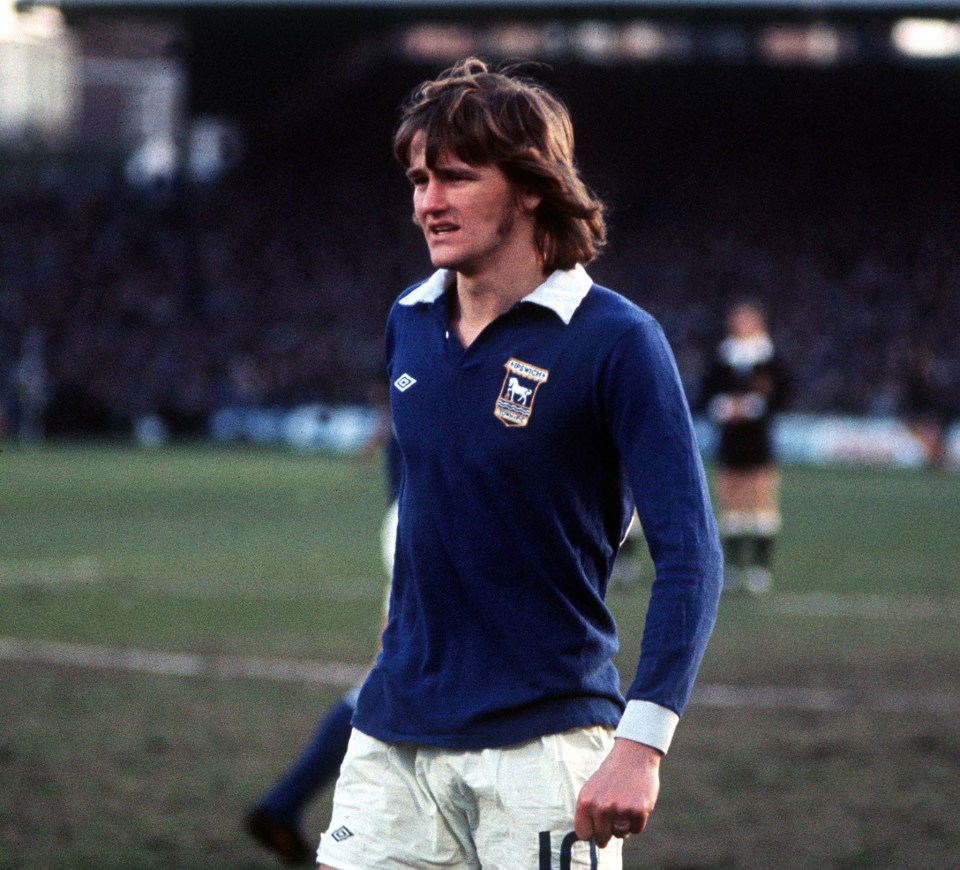 Whymark bagged 104 goals at Portman Road