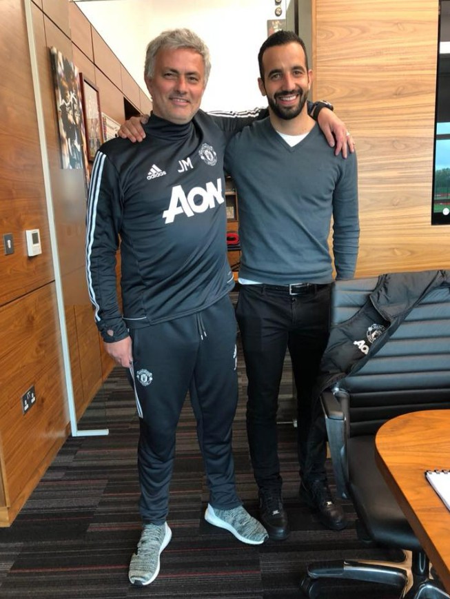 In 2018, just before he took the Casa Pia job, Amorim was an intern on Jose Mourinho's coaching course