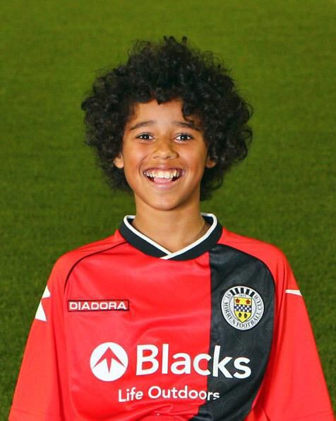 Ethan Erhahon during his St Mirren youth days