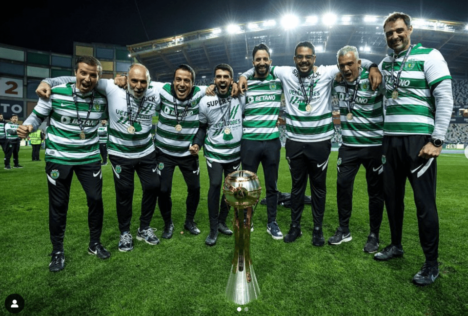 At 63, Vital brings up the ages of Amorim's favourite coaching staff