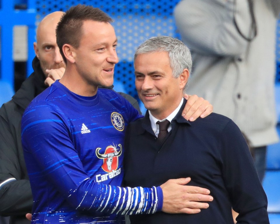John Terry was one of Mourinho's former stars who reacted to the hilarious video
