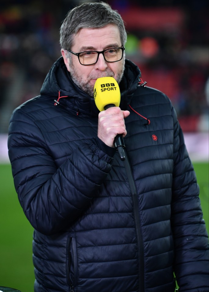Mark Chapman often presents Match of the Day 2