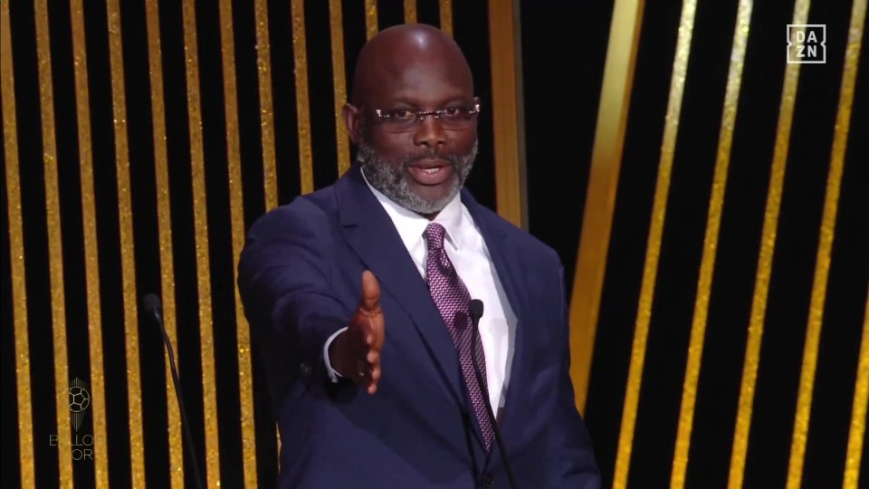 Weah pointed out Harry Kane as one of his favourite Ballon d'Or nominees, explaining that he grew up as a Spurs fan