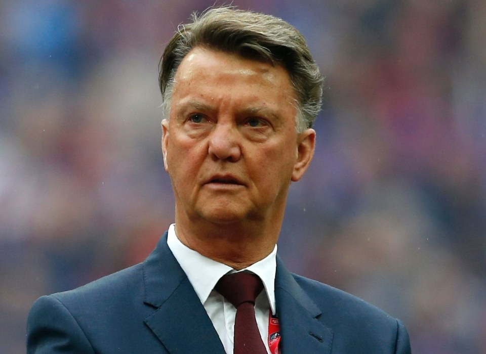 Louis van Gaal was given the chop after winning the FA Cup