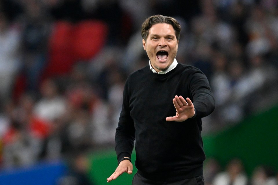 Edin Terzic is a surprise name on the shortlist to replace Ten Hag at Man Utd