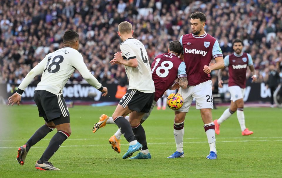 Neville shared his thoughts on the controversial penalty decision