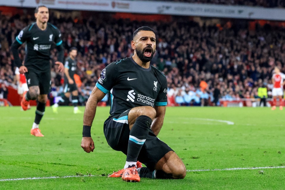 Mo Salah rescued a point for the Reds with his late leveller