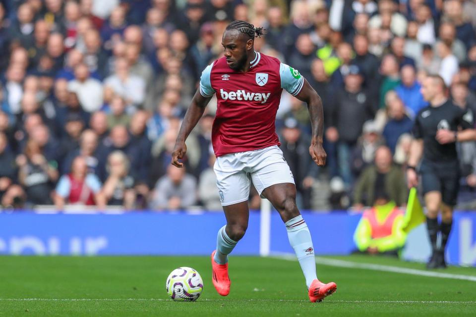 Antonio has scored once in eight Premier League appearances so far this season